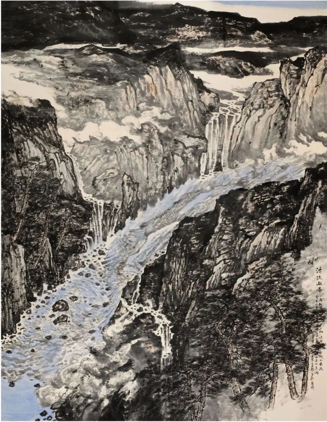 展讯｜“松风无尽”——谭长德山水画展在中国美术馆开幕-第9张图片-便民百事通网