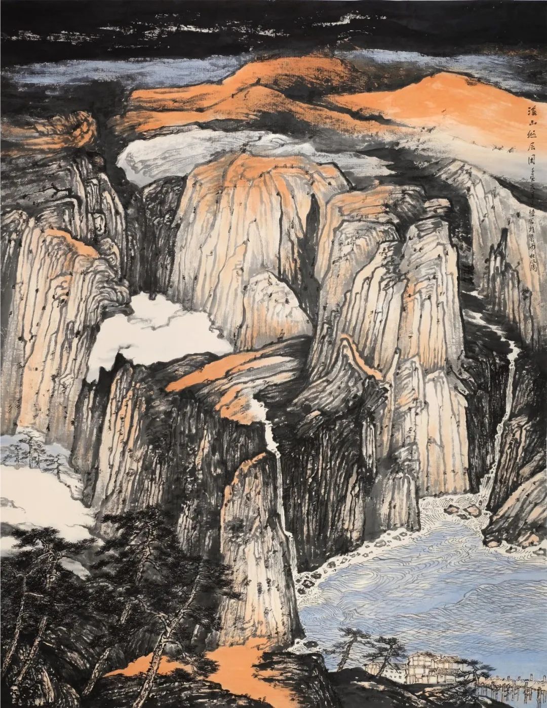 展讯｜“松风无尽”——谭长德山水画展在中国美术馆开幕-第10张图片-便民百事通网