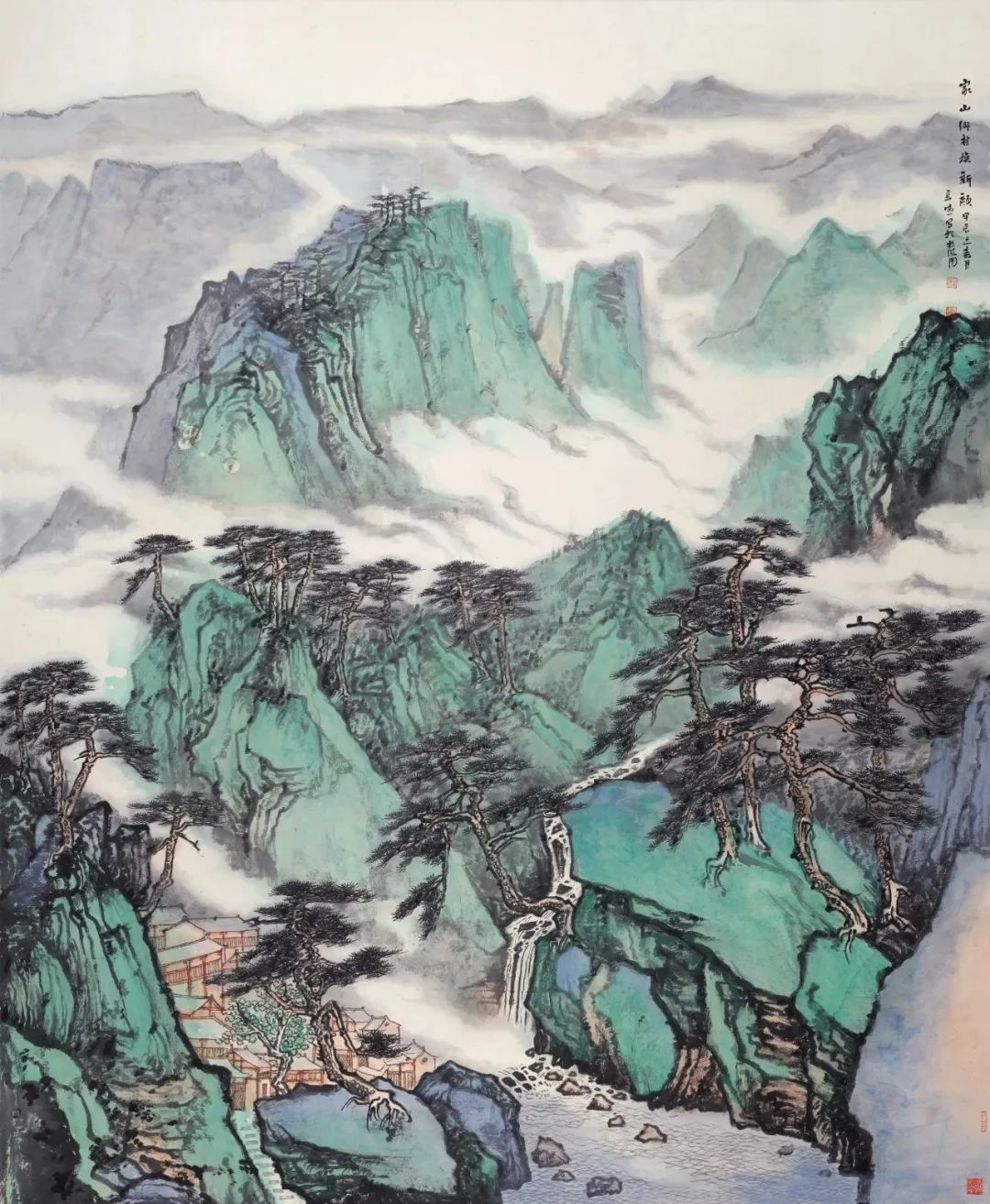 展讯｜“松风无尽”——谭长德山水画展在中国美术馆开幕-第12张图片-便民百事通网