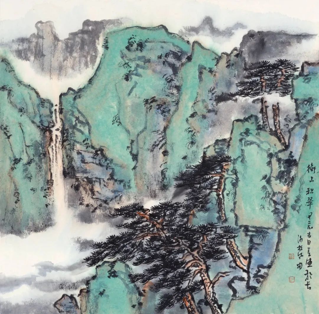展讯｜“松风无尽”——谭长德山水画展在中国美术馆开幕-第11张图片-便民百事通网